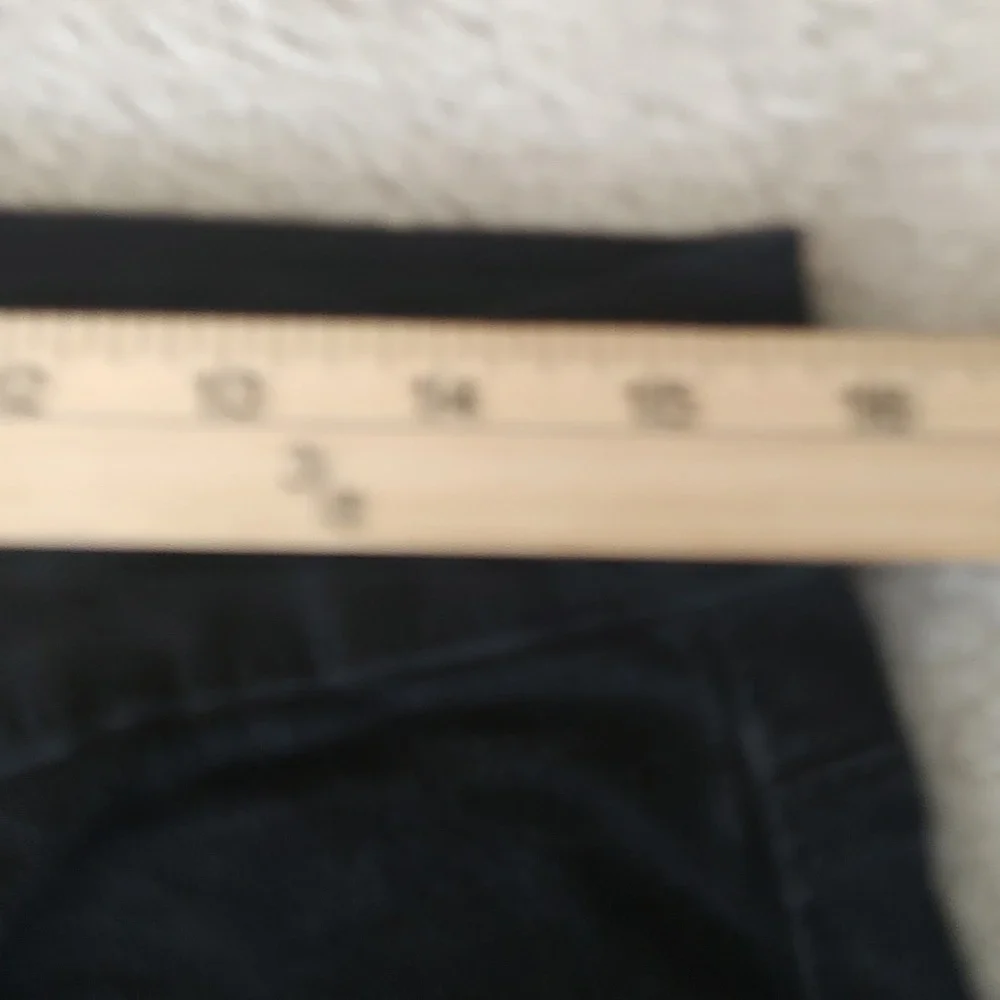 Levi's 502 Regular Taper Jeans Mens 32x29 Black‎ Excellent Tapered Denim Pants